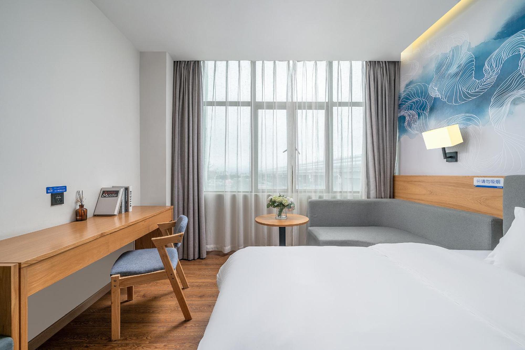 Felice Hotel-Guangzhou Baiyun International Airport Renhe Metro Station Branch Dış mekan fotoğraf