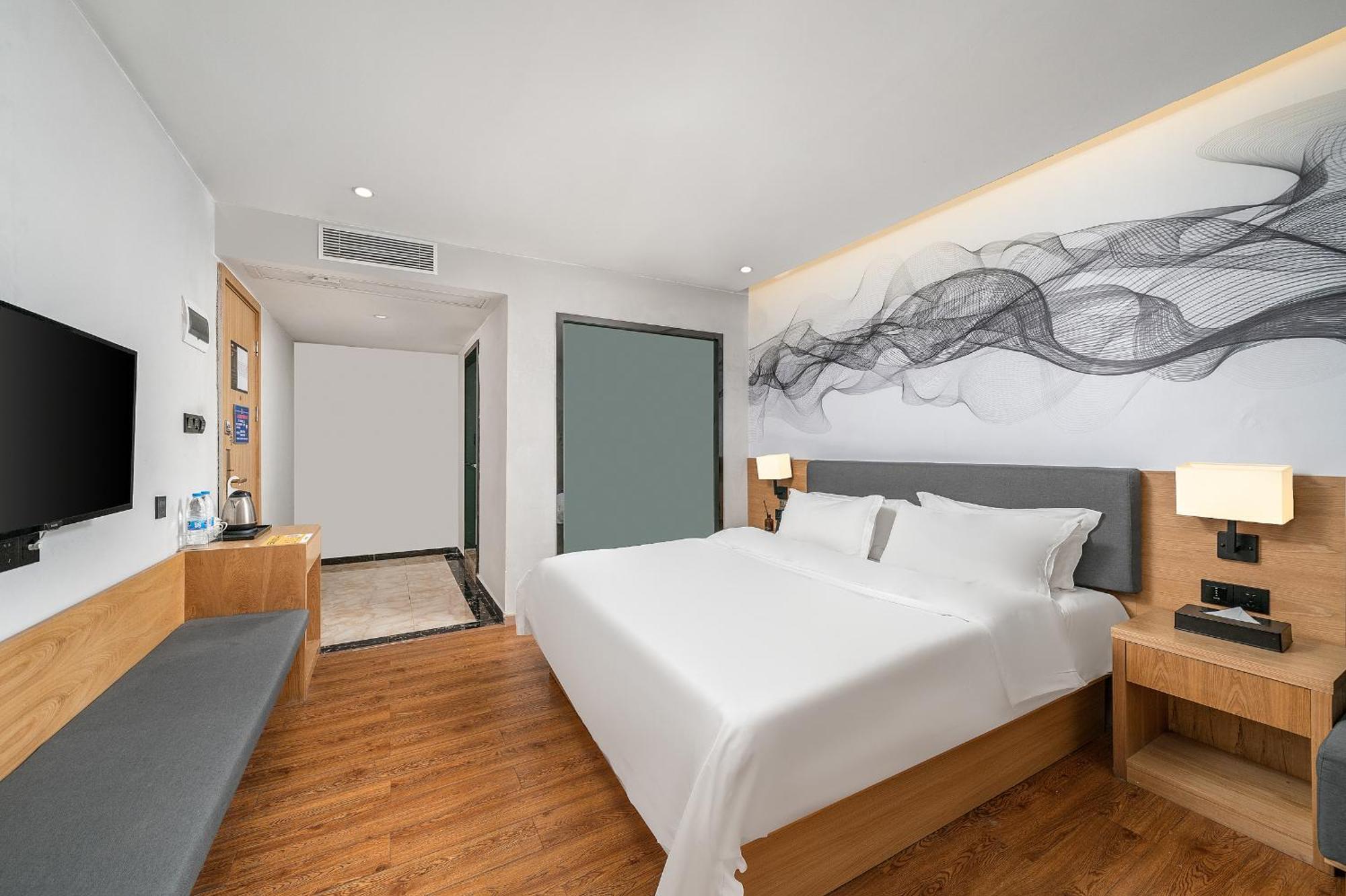 Felice Hotel-Guangzhou Baiyun International Airport Renhe Metro Station Branch Dış mekan fotoğraf